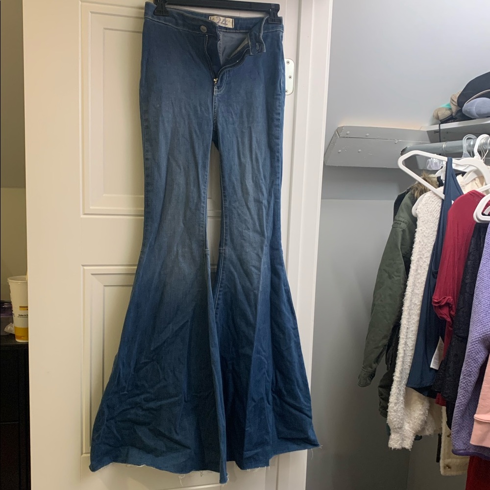 Free people bell bottoms